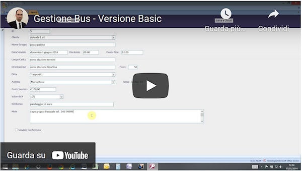 gestione bus versione basic